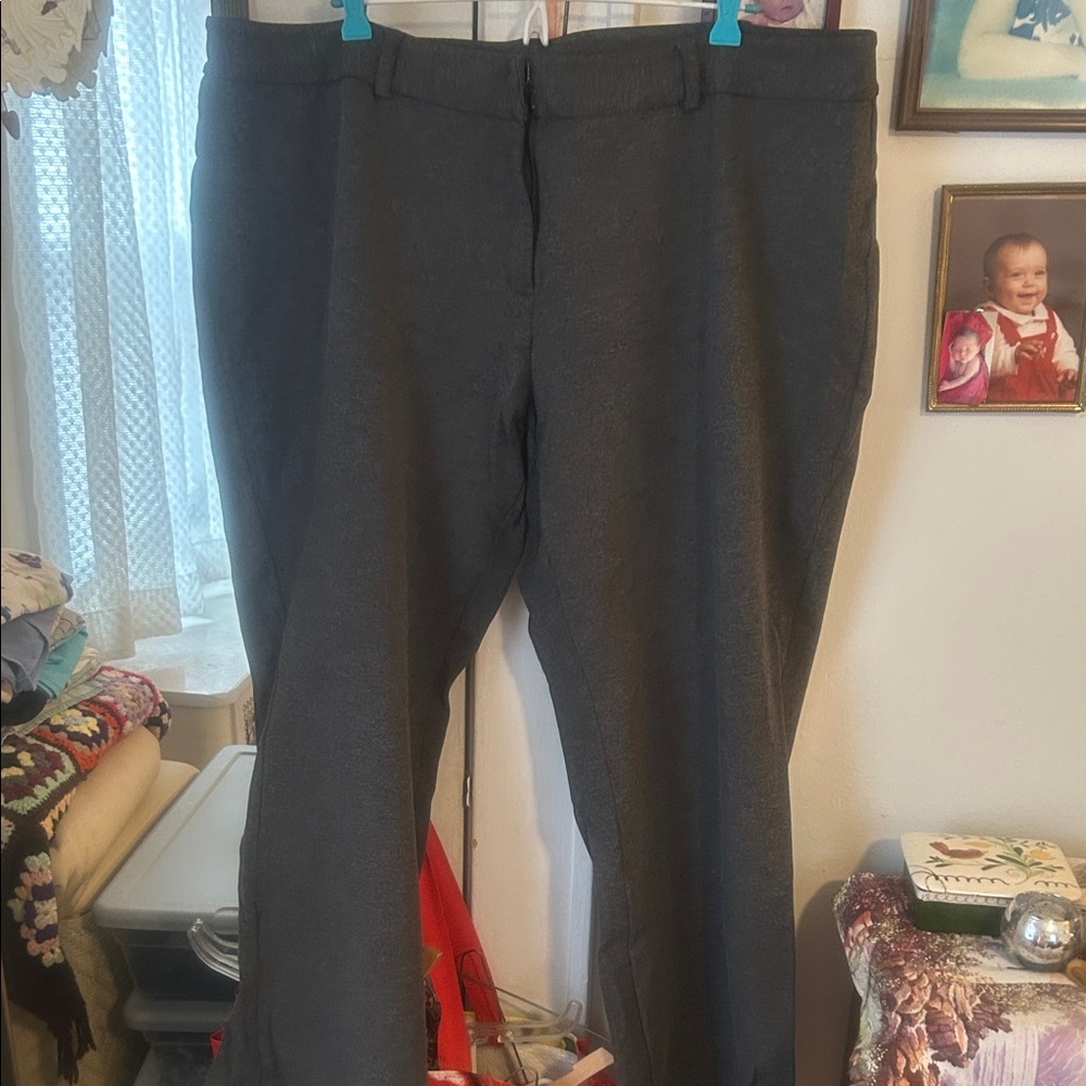 Lands' End women Charcoal Dress Pants
